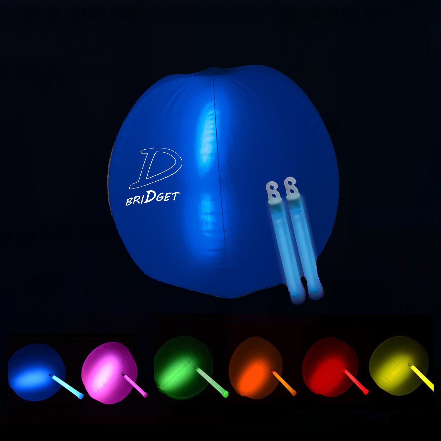 Light Stick Inflatable Beach Ball 2