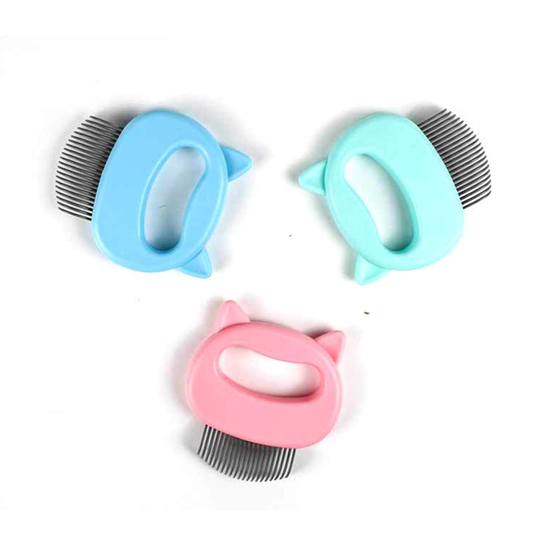 Pet Hair Removal Massaging Shell Comb 3