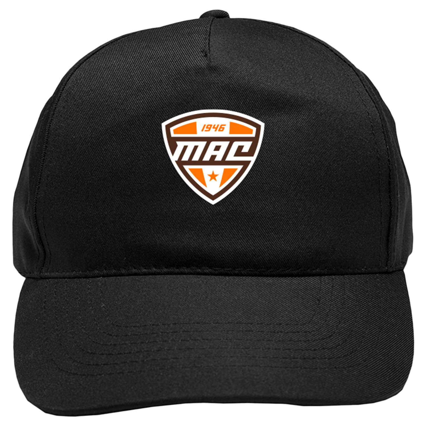 5 Panel Polyester Baseball Caps with Velcro Closure 2