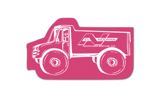 Dump Truck Vinyl Jar Opener 7