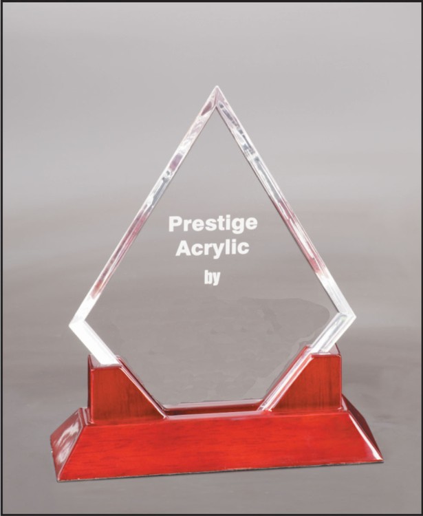 9 1/2" Prestige Diamond Acrylic Award 2