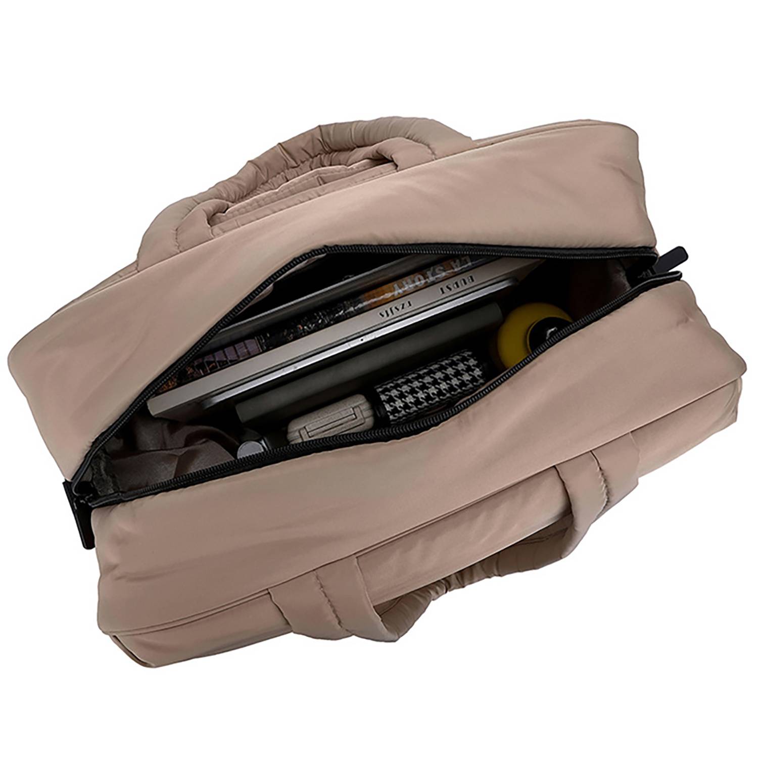 Lightweight Travel Duffel bag w/ Shoe Compartmenttan 9