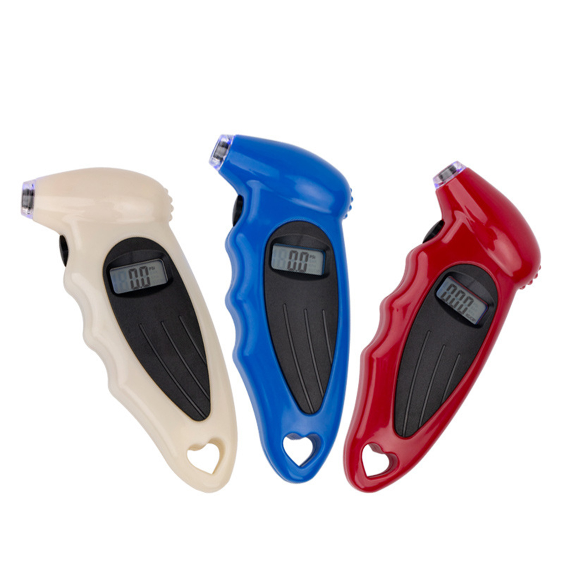 Electronic Tire Gauge with LCD Display 3