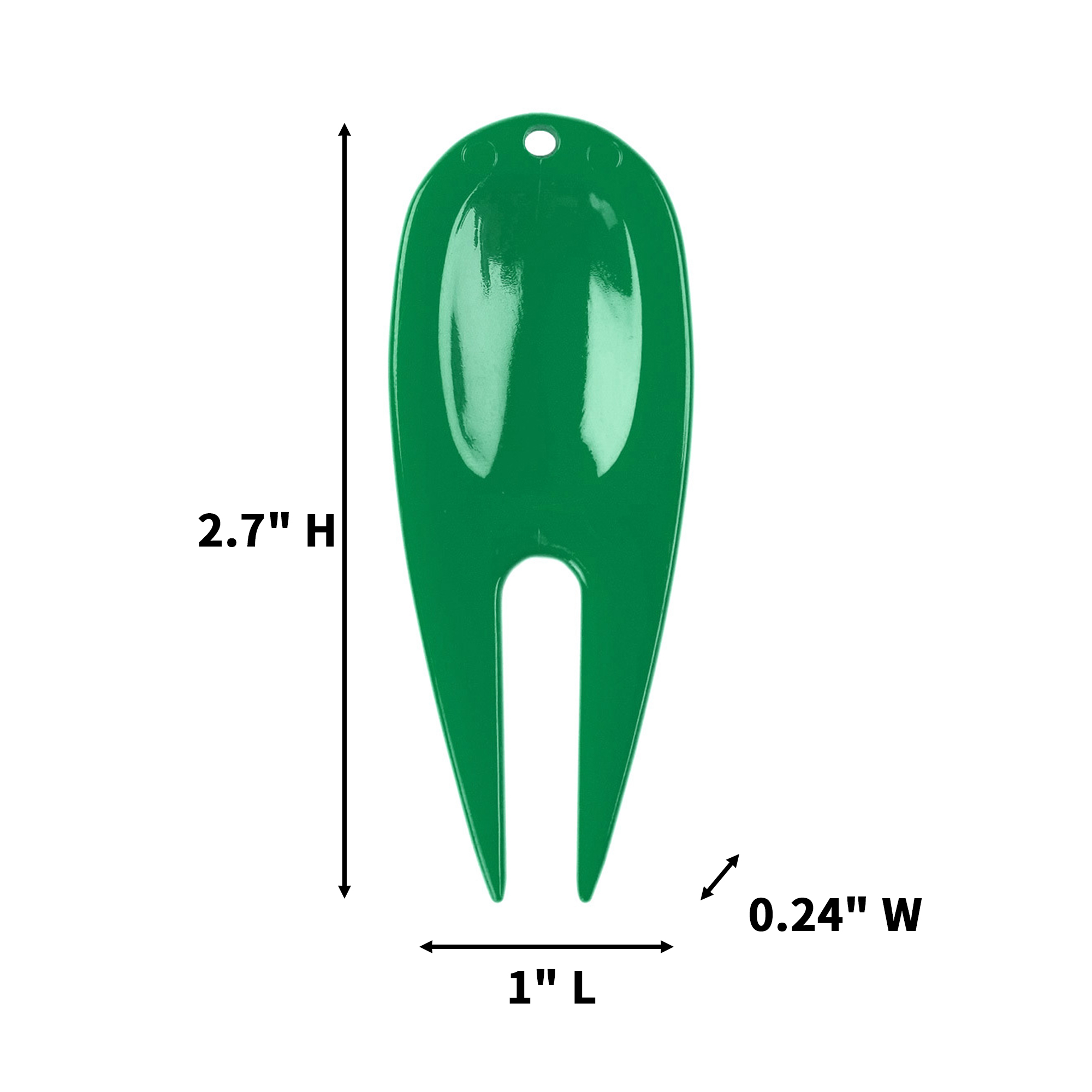 Plastic Turf Repair Fork 2.7" Lightweight Handle 7