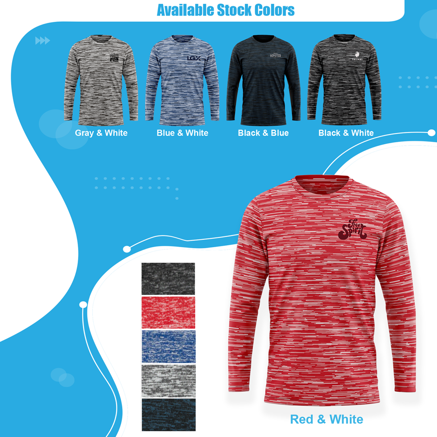 Rush - Long Sleeve Heather T-Shirt 1