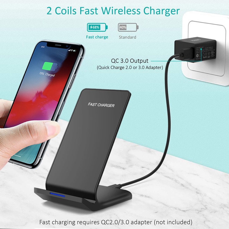 10w Wireless charger mobile phoneholder 1