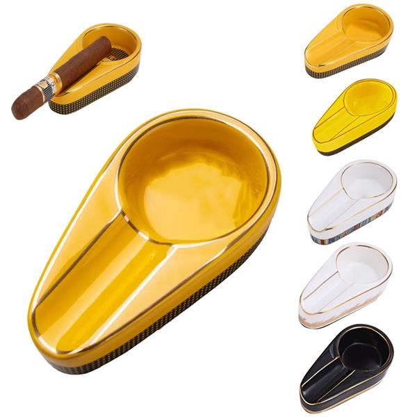 Mini Ceramic Cigar Ashtray 2