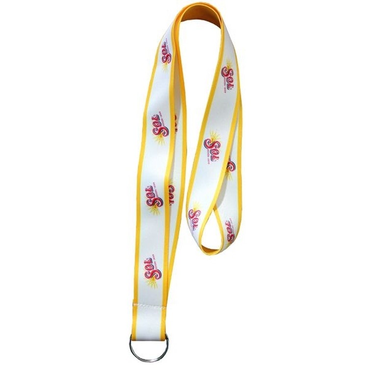 Polyester Dye Sublimated Lanyard 36"x1" with Split Ring 1