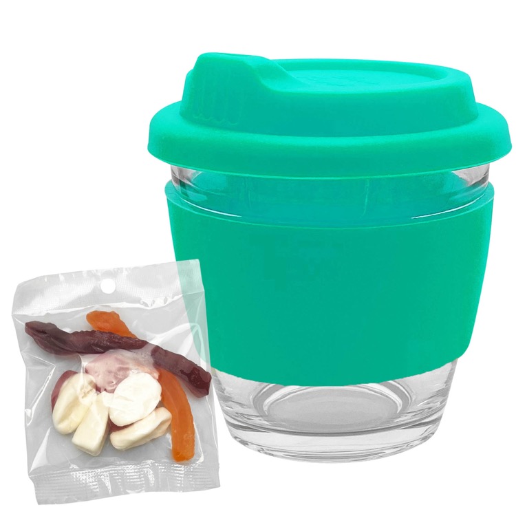 Jelly Party Mix in Venice Glass Coffee Cup 10