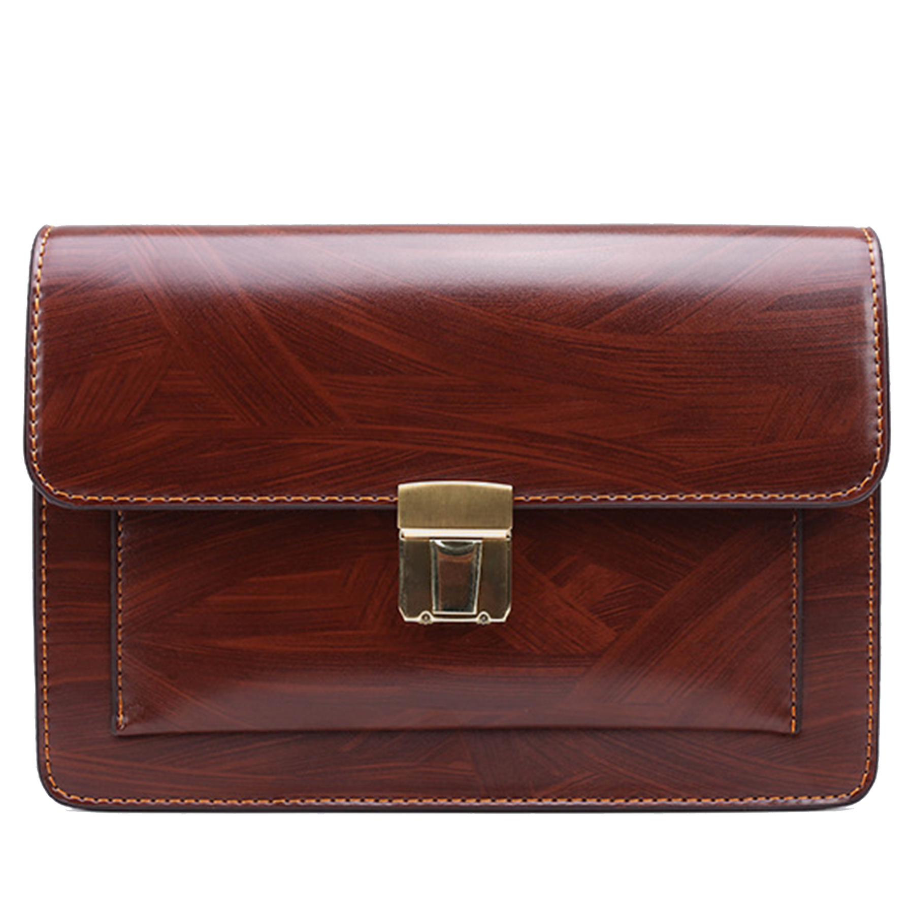 pu message bag for Men with Lock Attache Cas 4