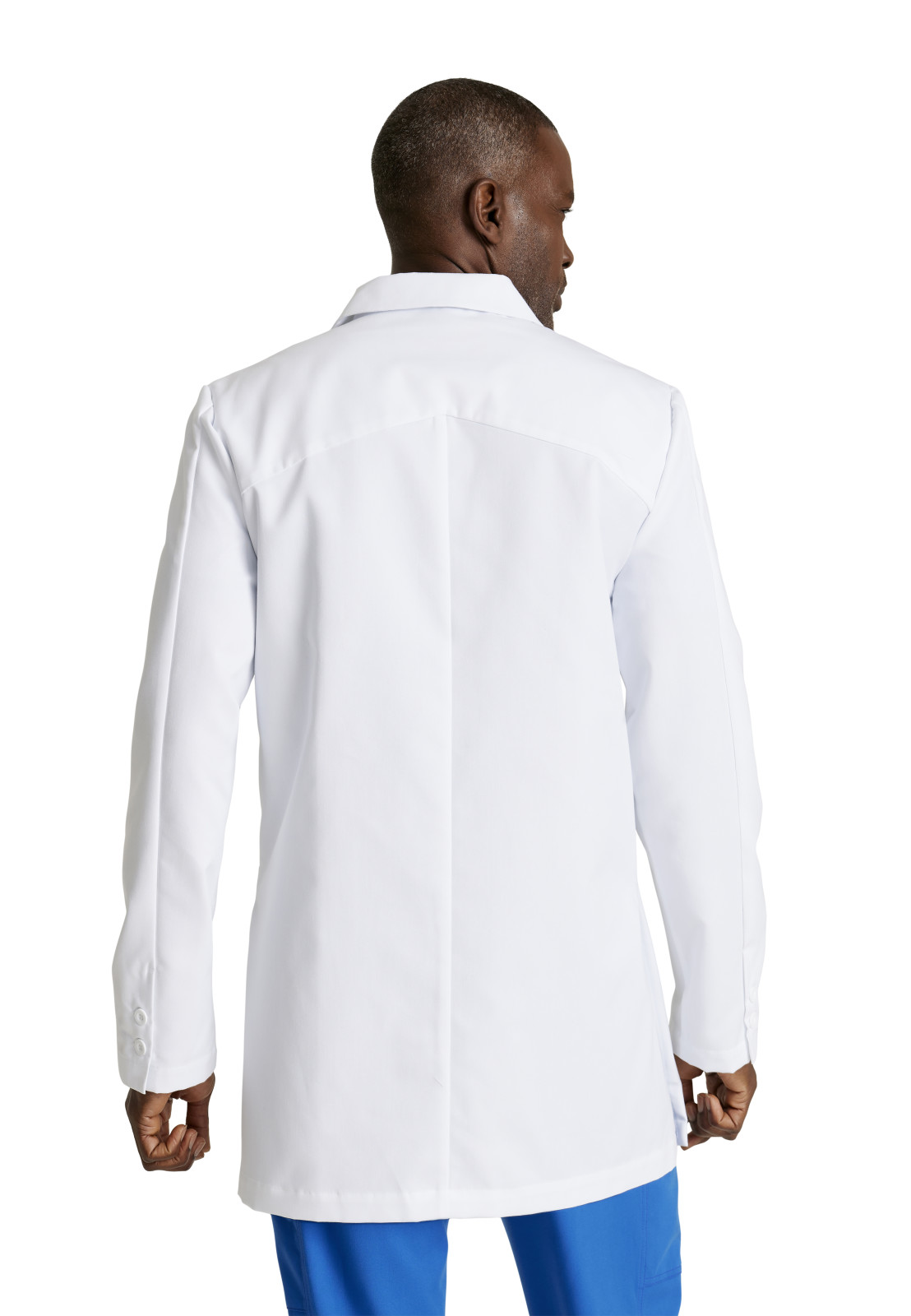 Grey's Anatomy Classic - Men's Six-Pocket 35" Mid-Length Derek Lab Coat 4