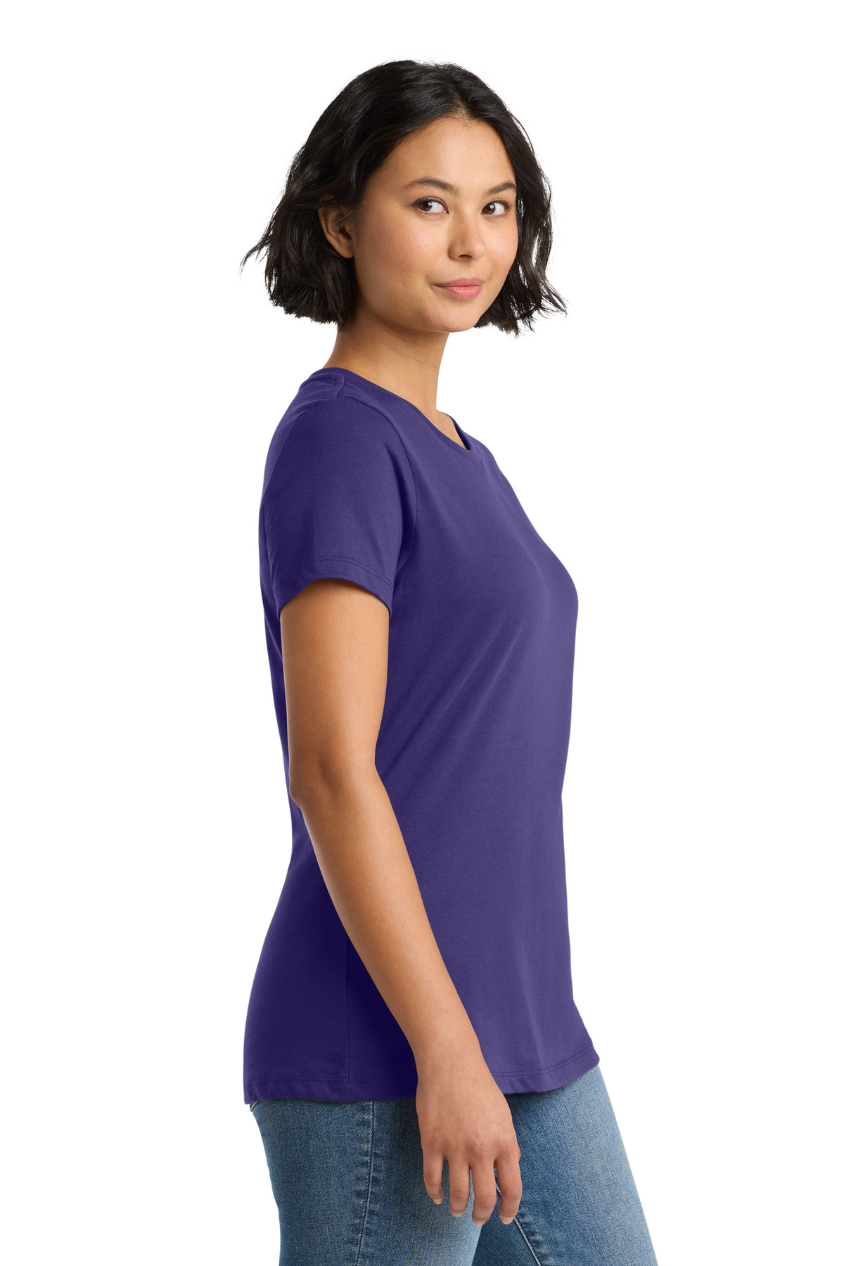 District Women's Perfect Weight Tee. DM104L 150