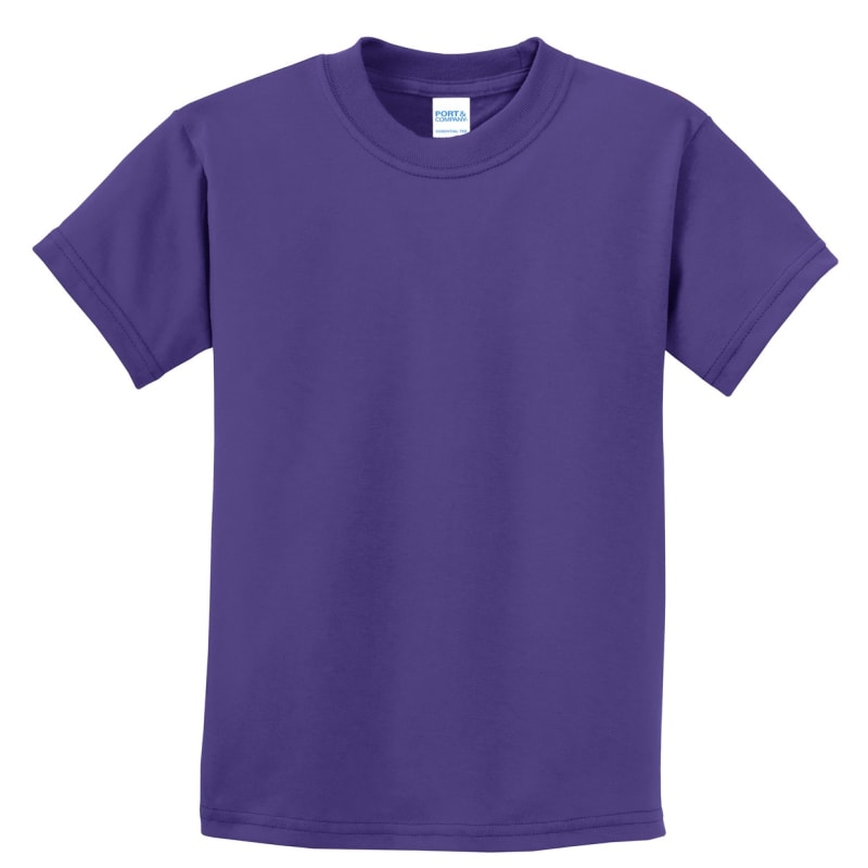 Port & Company Youth Essential Tee. 17