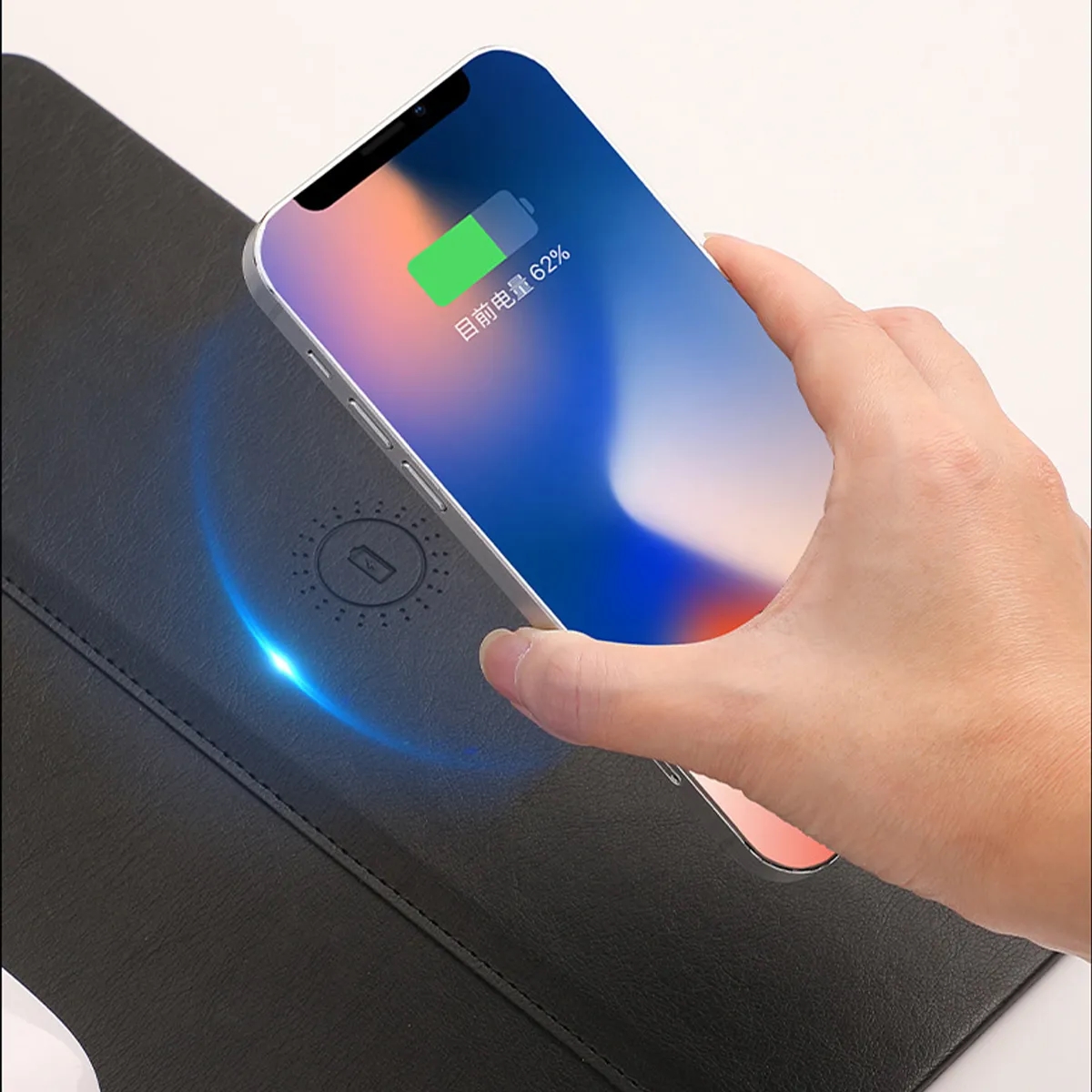 Large Mouse Pad with 15w Fast Wireless Charger 2