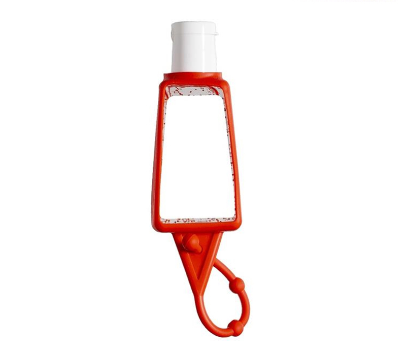 Hand Sanitizer Gel with Silicone Holder, 1 oz. - Blank 4