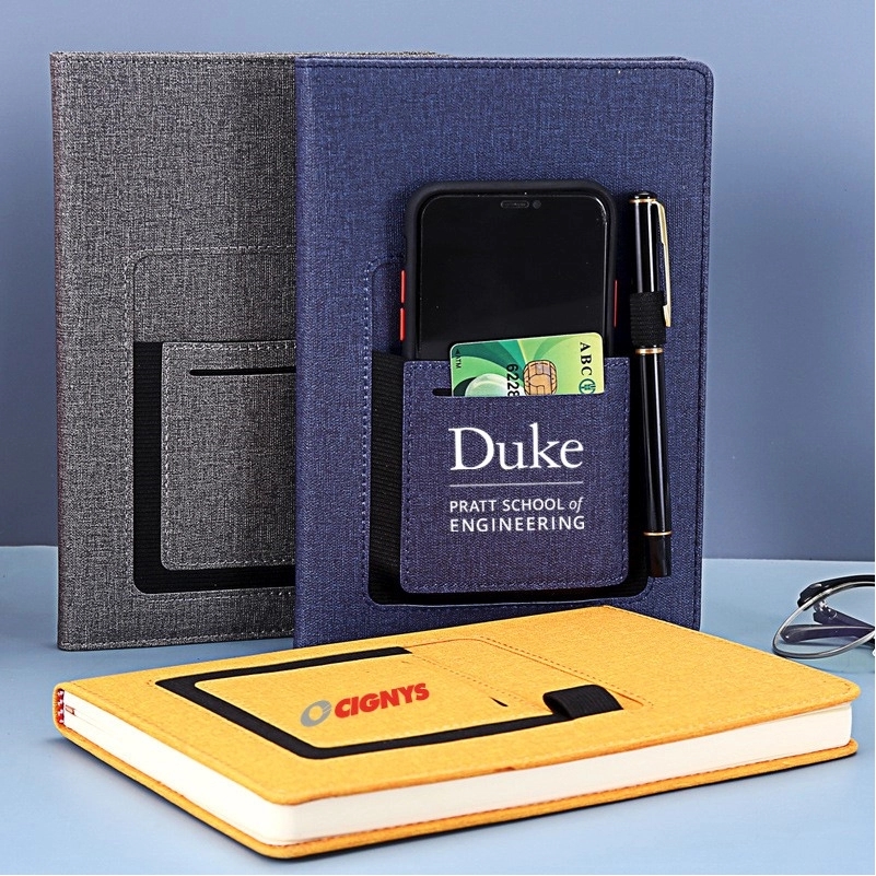 PU Leather Journal Notebook with Pocket 2