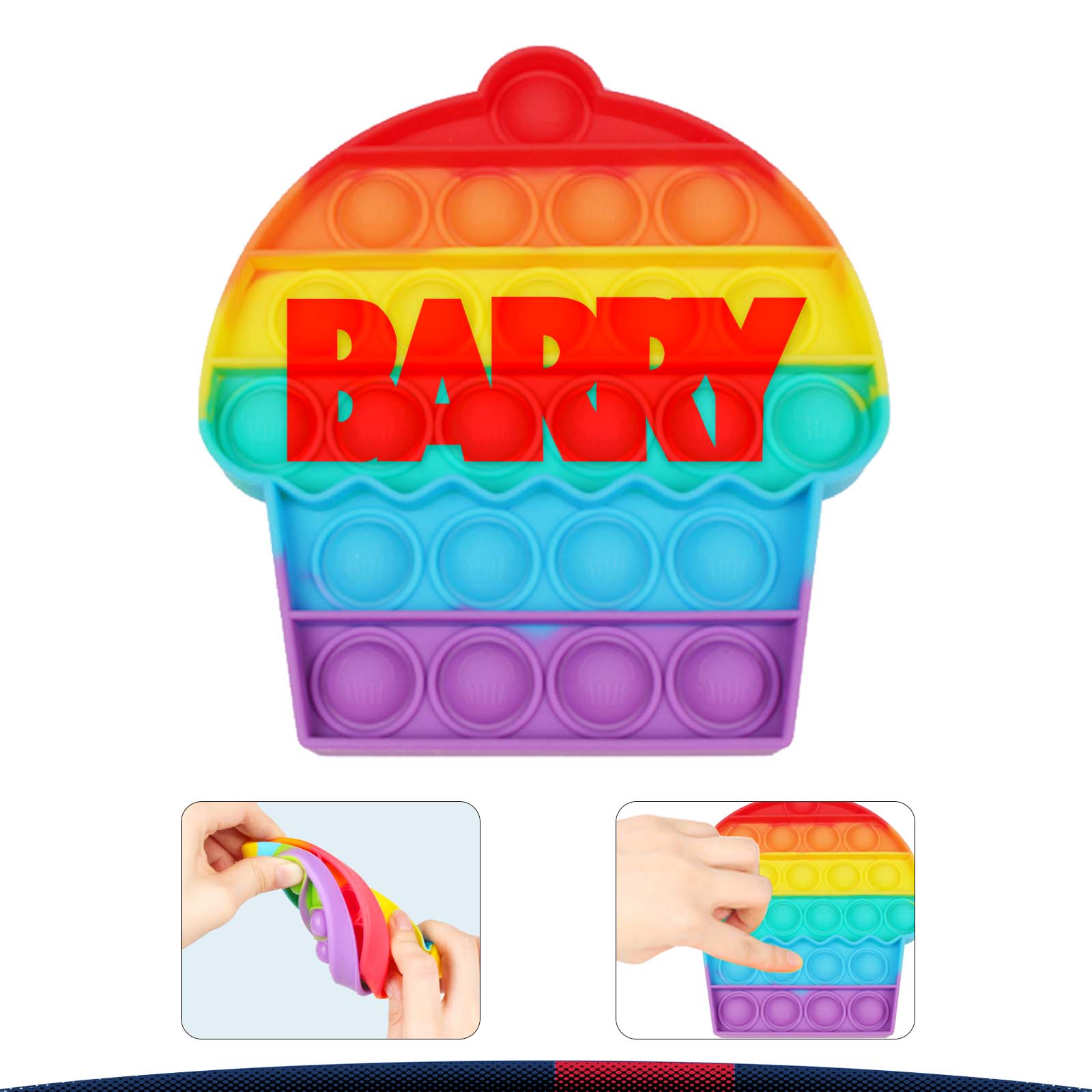 Bligh Rainbow Push Pop Bubble 1