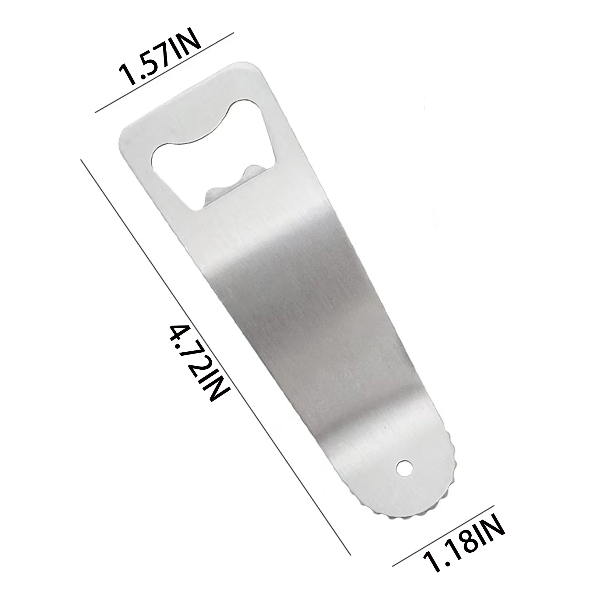 Stainless Steel Beer Bottle Opener With Customizable Logo 3