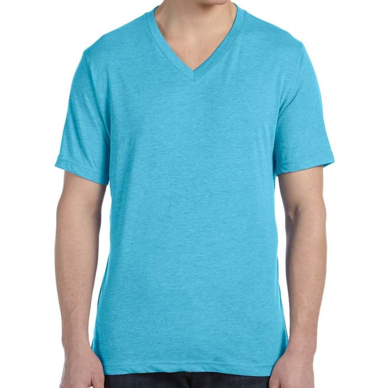 Bella Unisex Triblend Short-Sleeve V-Neck T-Shirt 3