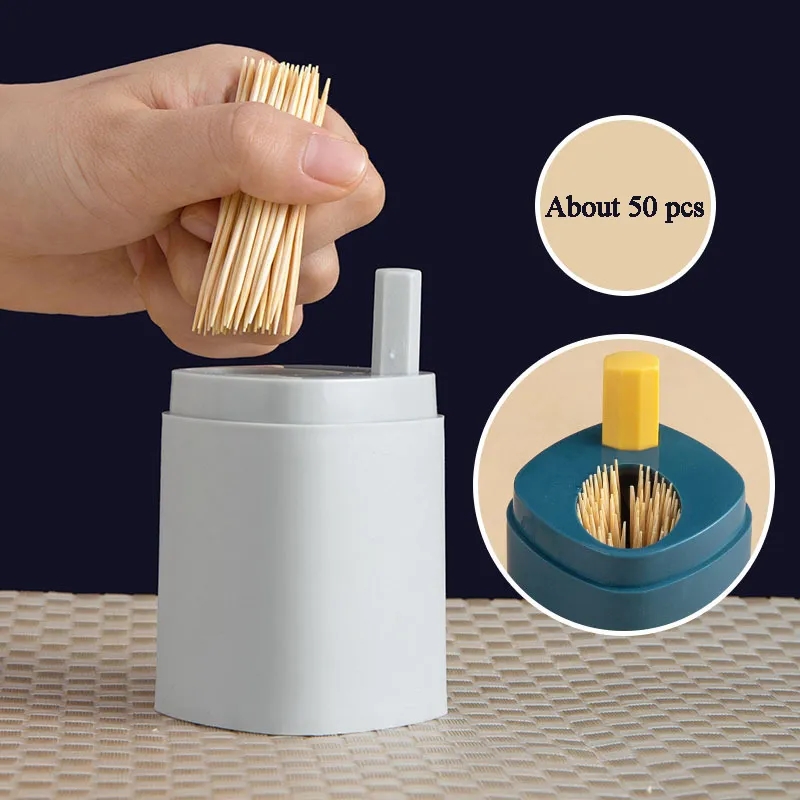 Press Type Automatic Toothpick Holder 2