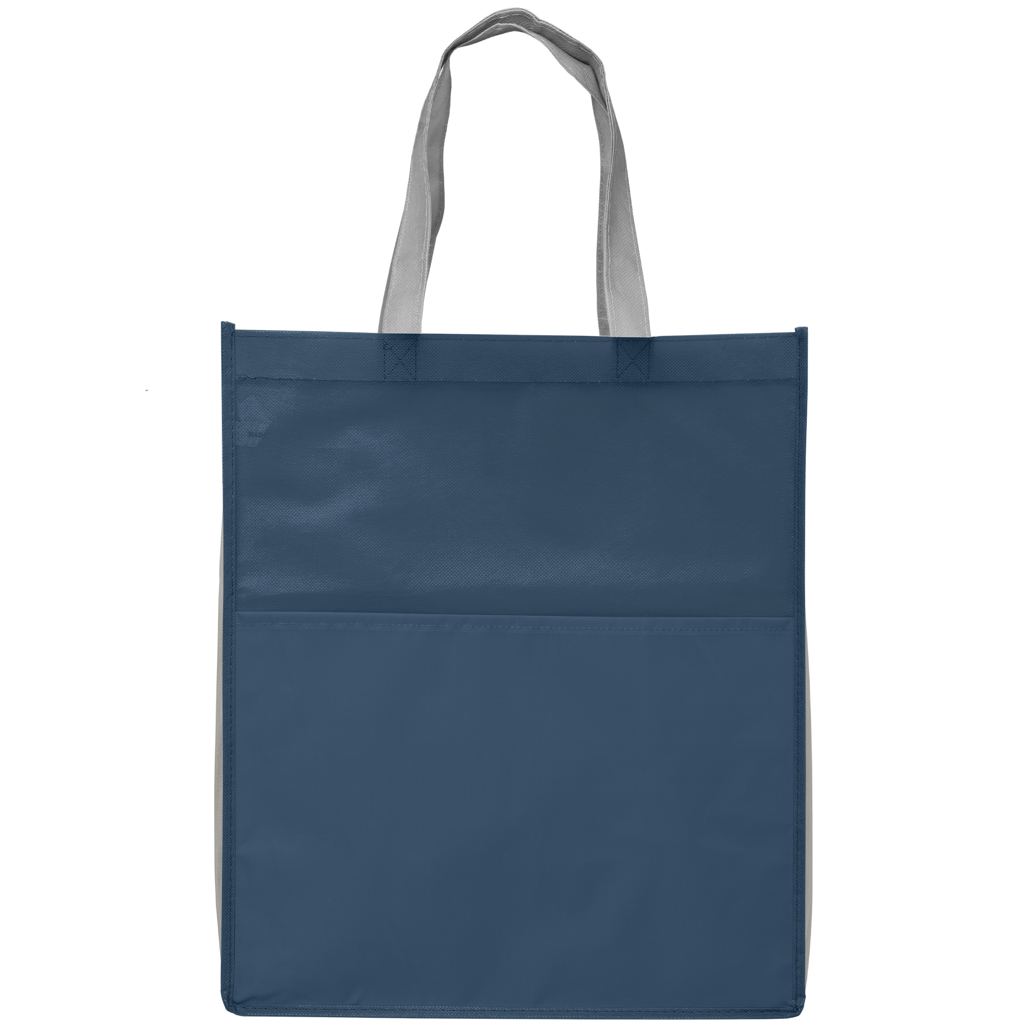 Rome RPET - Recycled Non-Woven Tote with 210D RPET Pocket 6