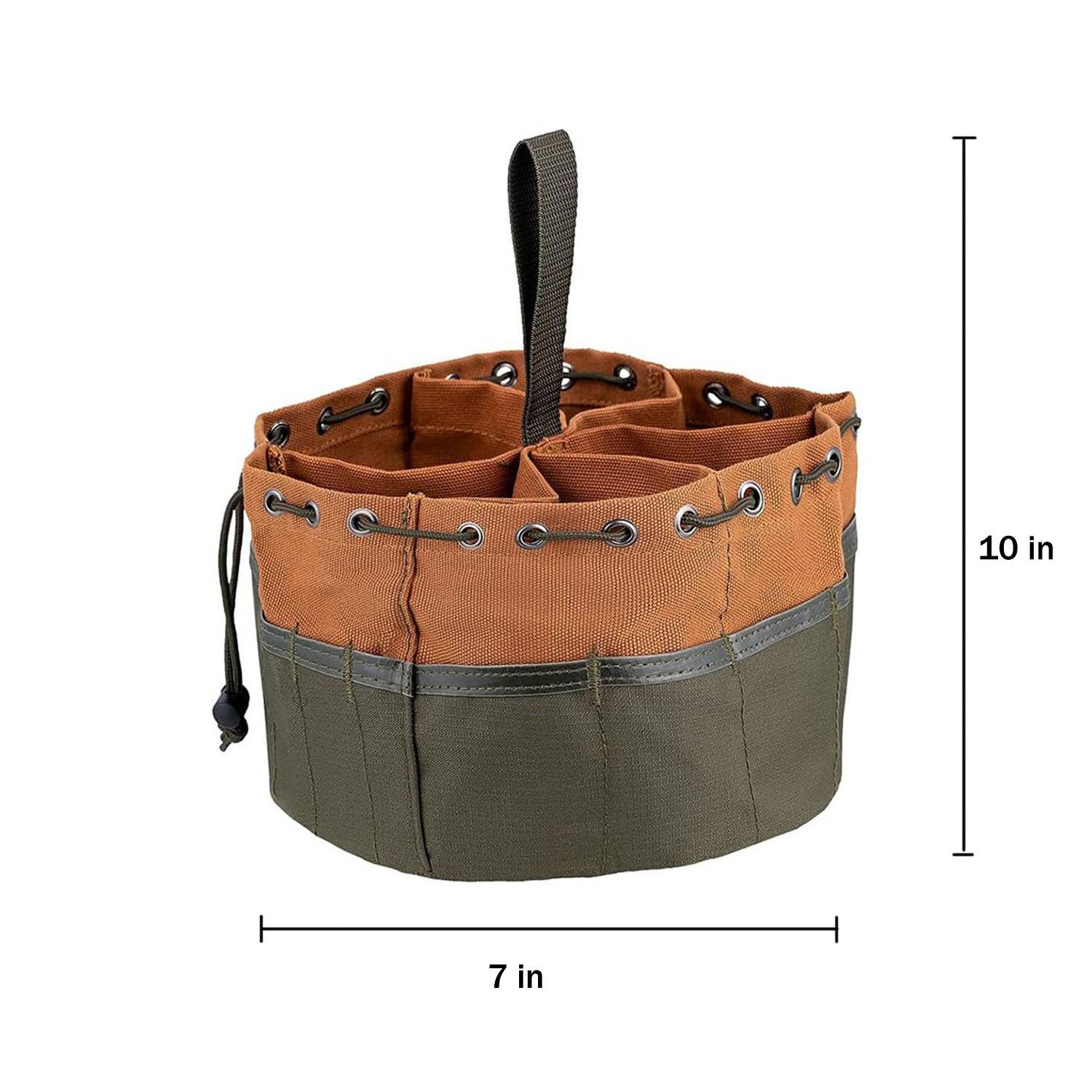 Multifunctional Canvas Tool Storage Bag w/ Drawstring 7