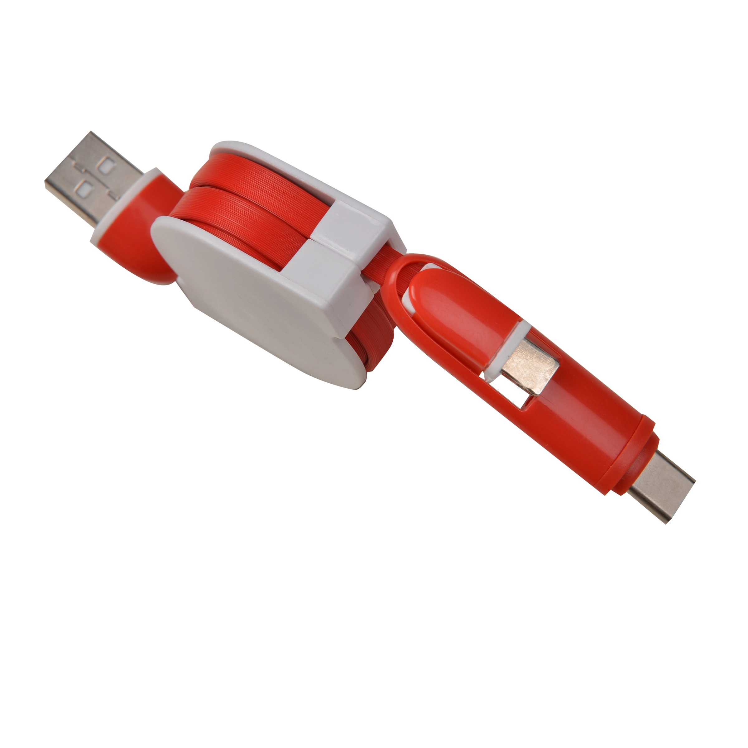 3 in 1 Micro/TypeC/Apple Retractable Charging/Sync Cable 4