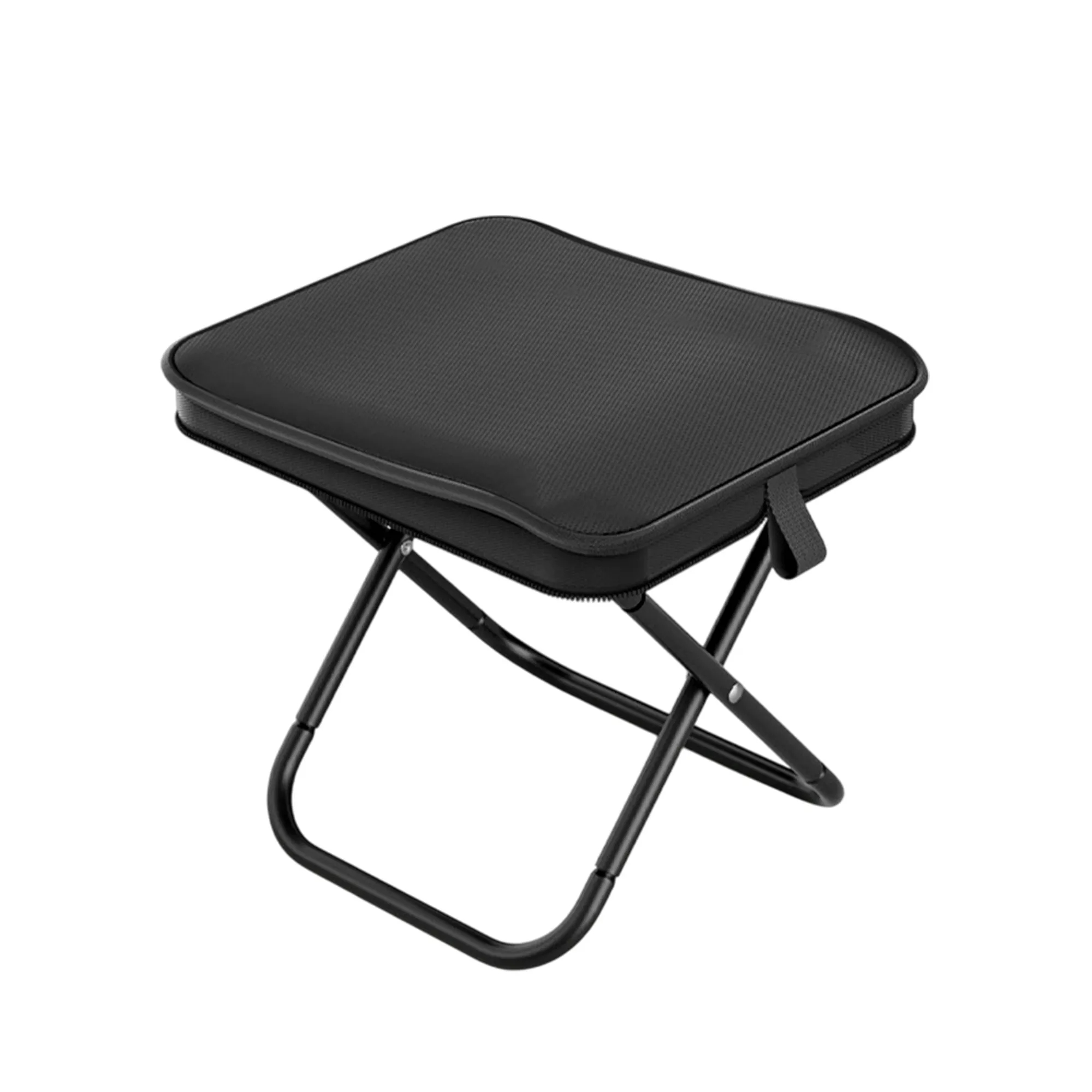 Portable Folding Stool with Storage 2