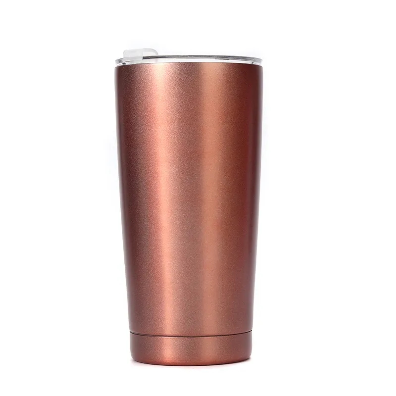 20 Oz Stainless Steel Tumbler with Straw 7
