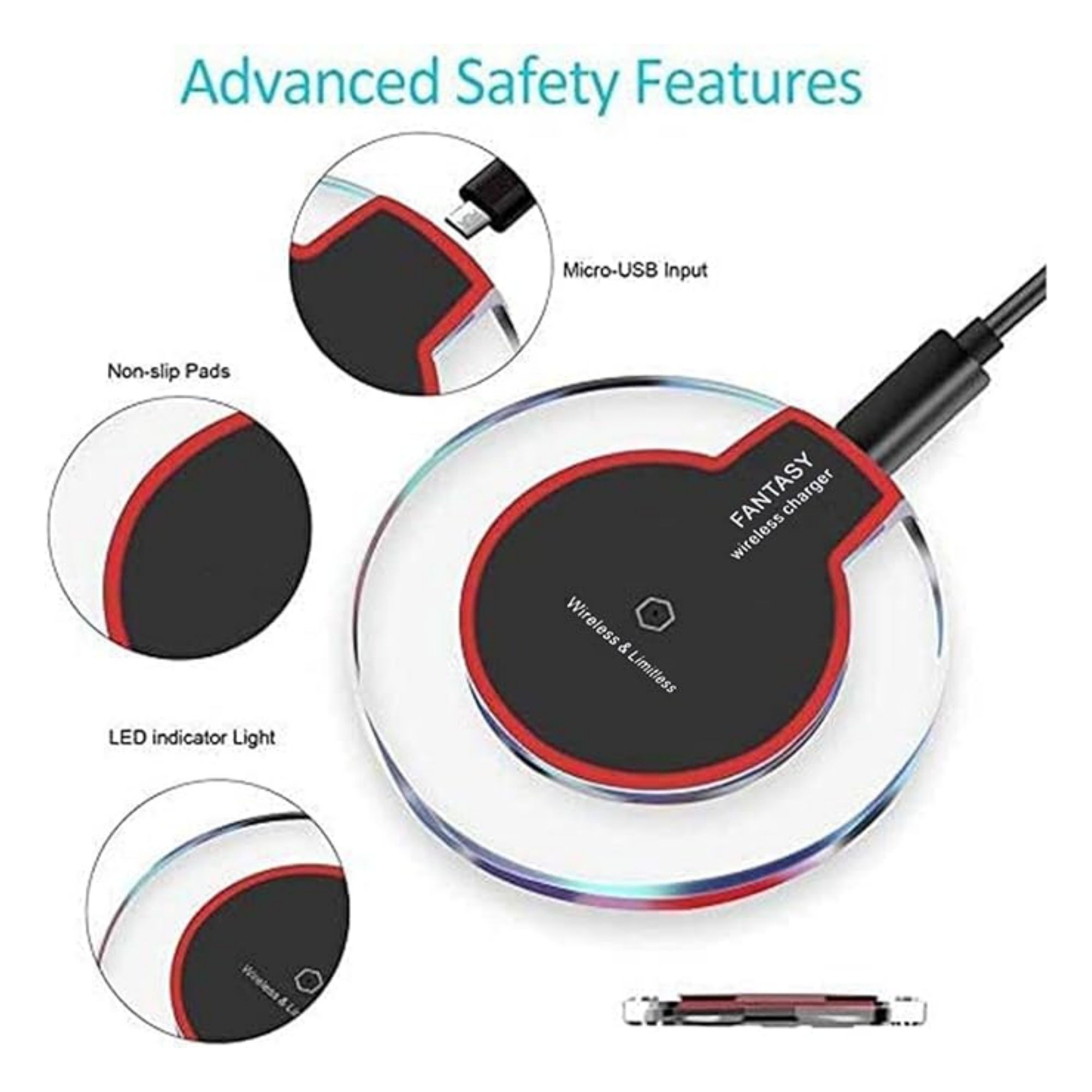 15W Magnetic Wireless Phone Charger 2