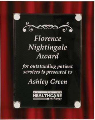 Stand-Off Acrylic Plaque 1