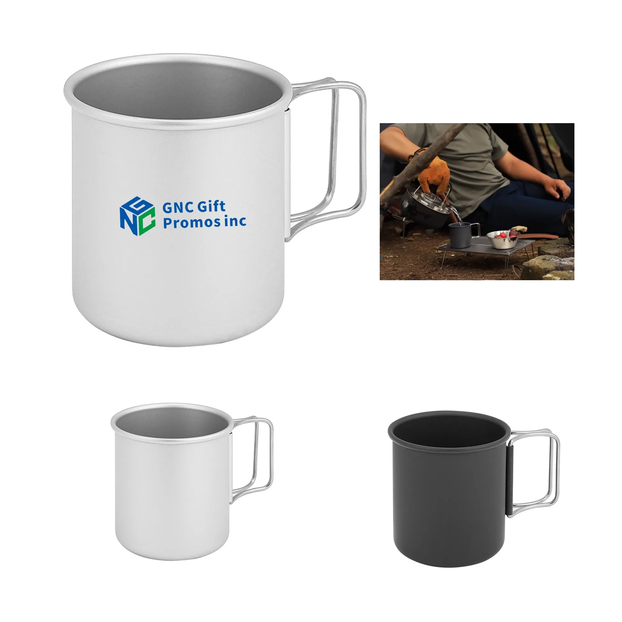 Ultra Light Aluminum Camping Cup 5