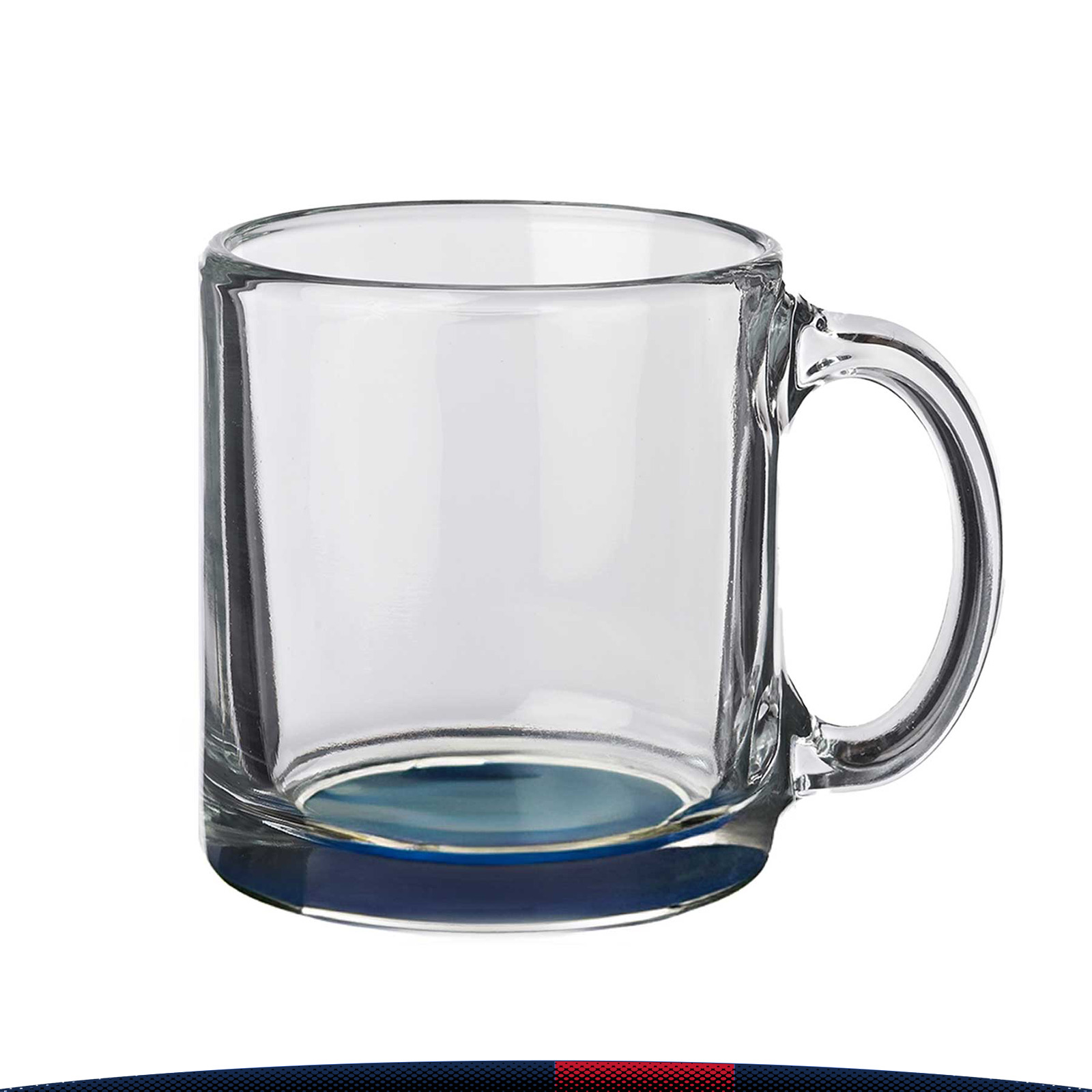 13 oz. Libbey Lucent Glass Coffee Mugs 7