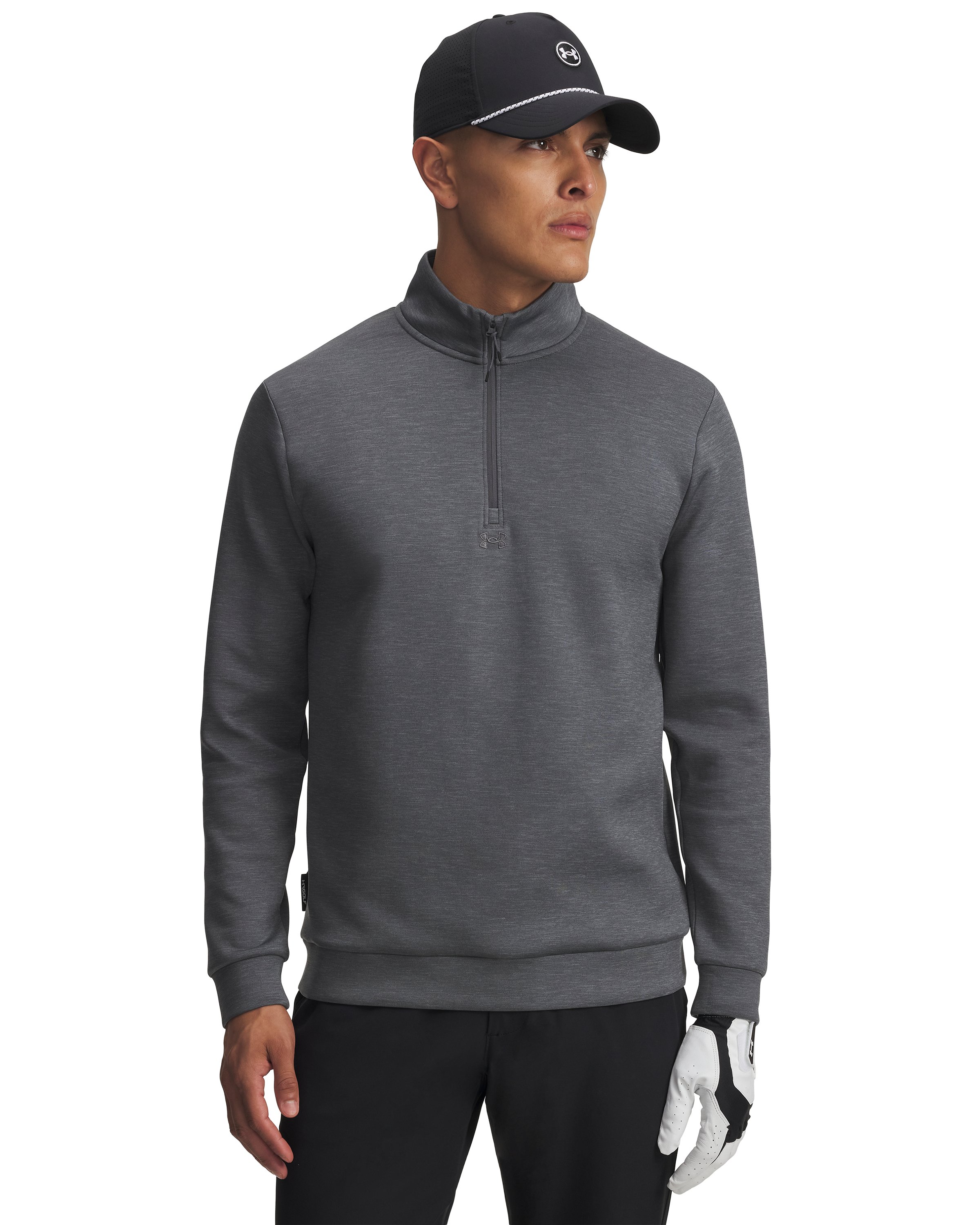 UA Drive Men's Midlayer Pullover, custom hoodie or sweatshirt with logo imprint 8