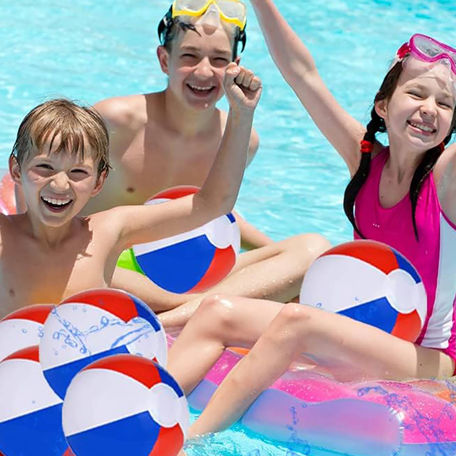 Inflatable Beach Ball Toy for Pool Parties 5