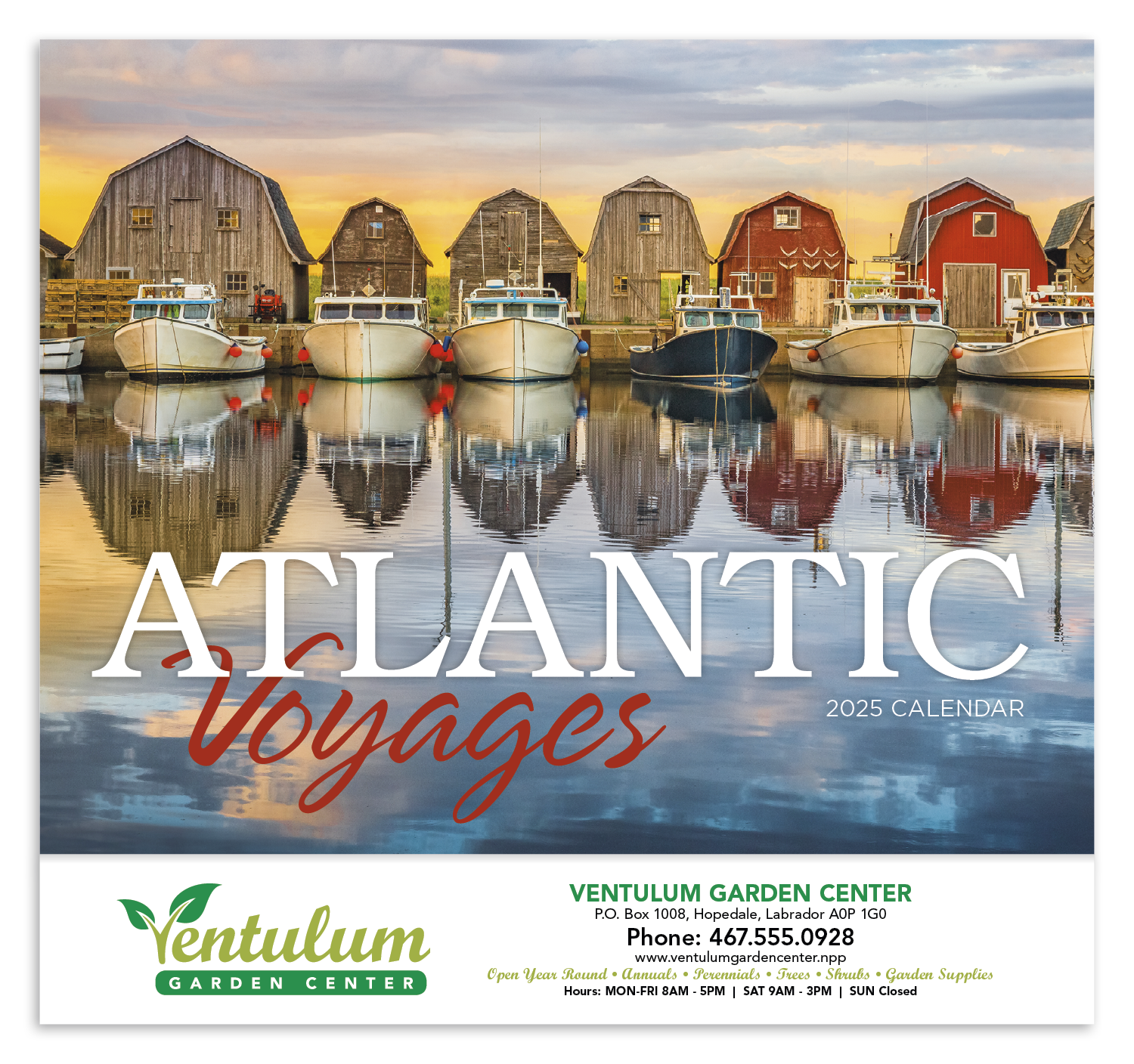 Good Value™ Atlantic Voyages - Stapled Calendar 38