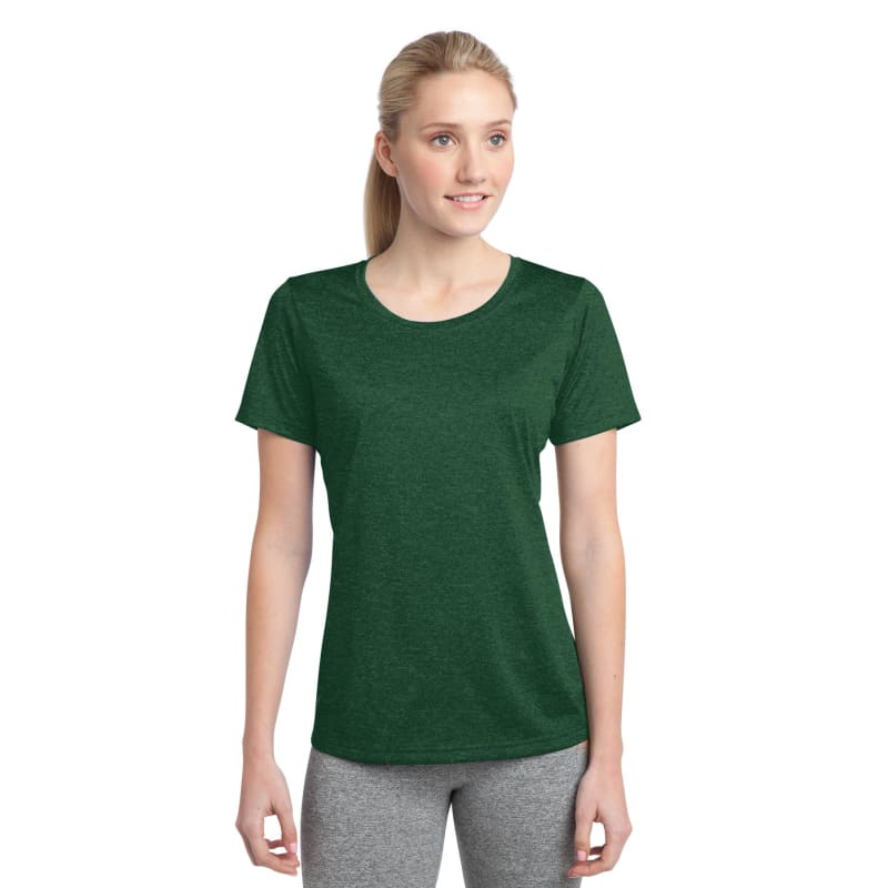 Sport-Tek Women's Heather Contender Scoop Neck Tee. 51