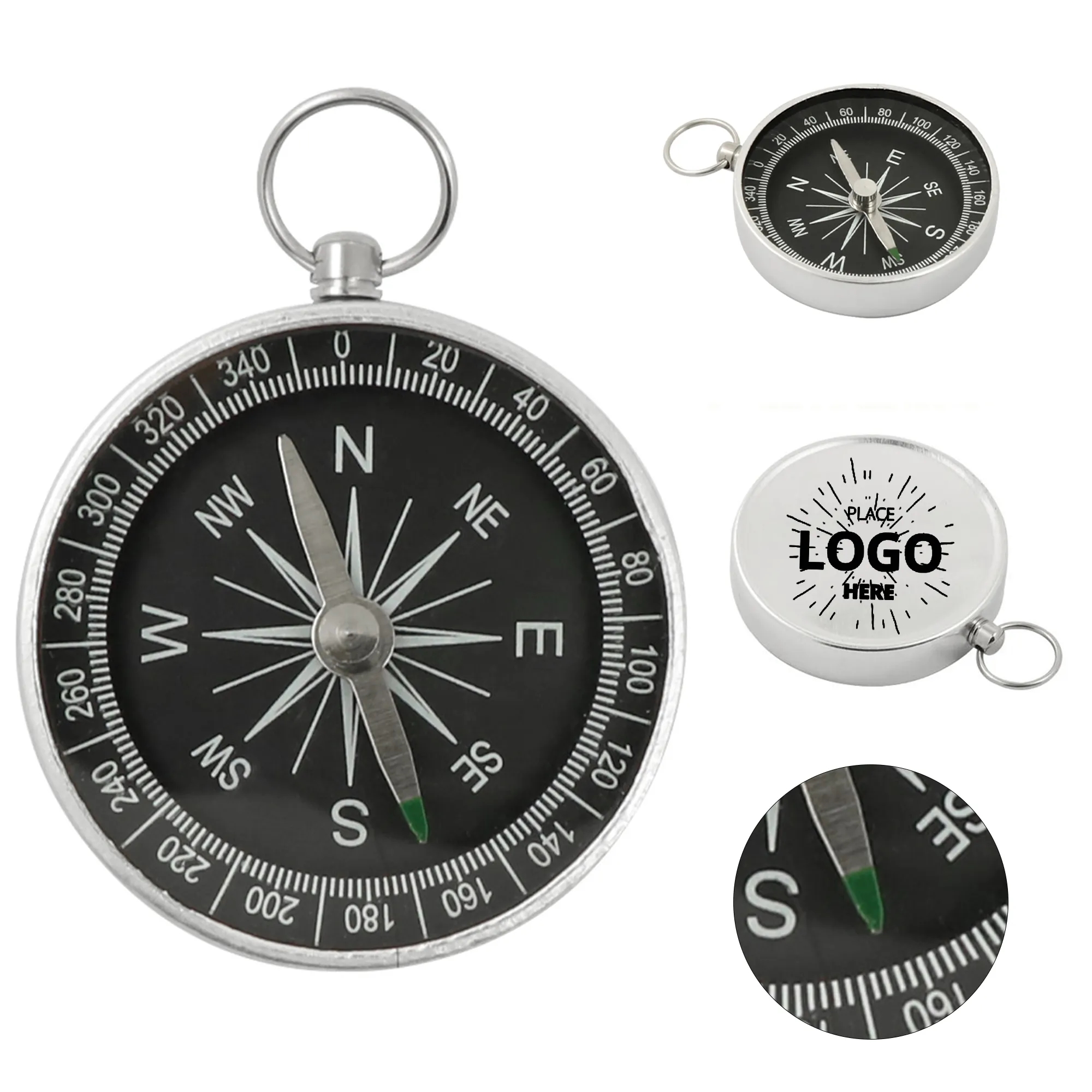 Outdoor Aluminum Alloy Compass 3