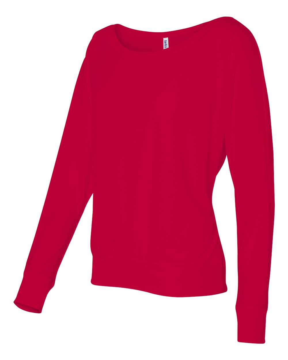 Women's Flowy Off Shoulder Long Sleeve Tee - 8850 22