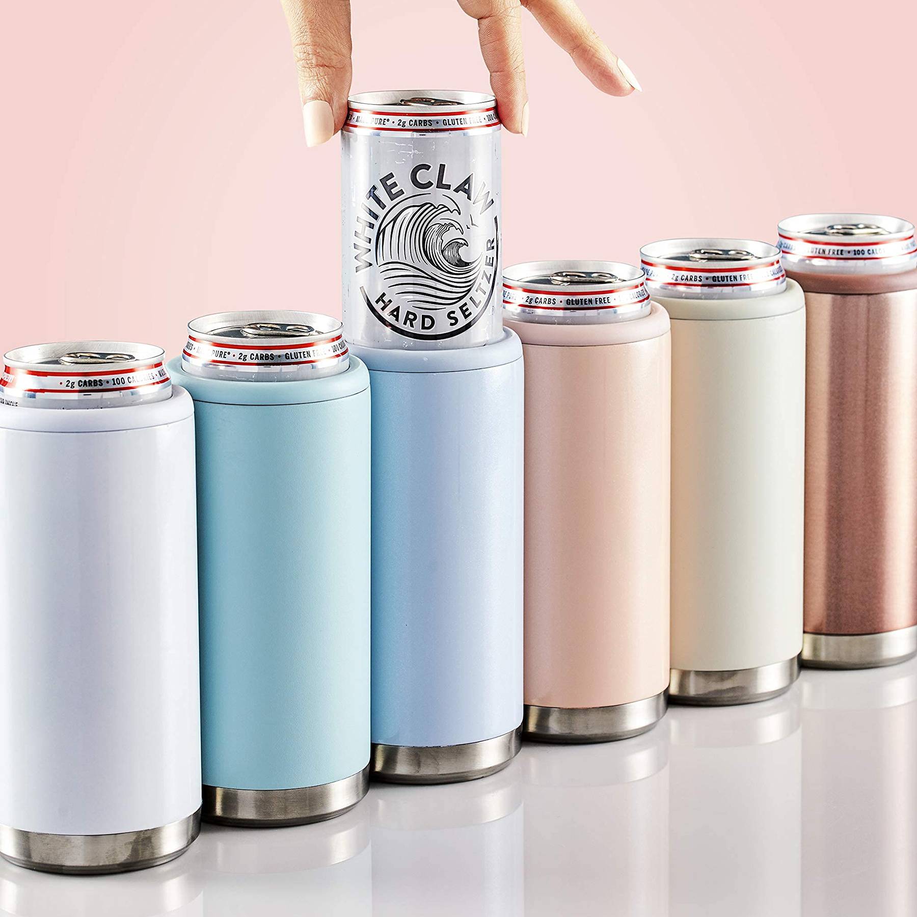 12oz Sleeve Double Wall Vacuum Insulated Drink Holder 5