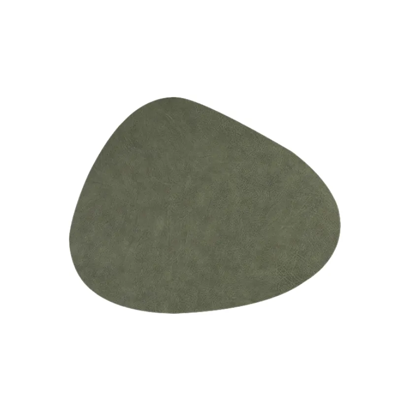 Teardrop PU Leather Insulated Coaster 4