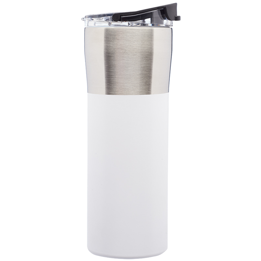 19 oz. Nau Color Grip Travel Mugs with Plastic Lid
