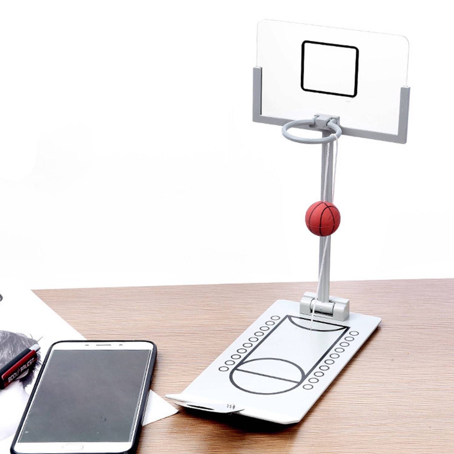 Desktop folding pressure relief basketball machine 2
