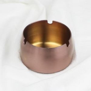 Round Stainless Steel Cigarette Cigar Ashtray 8