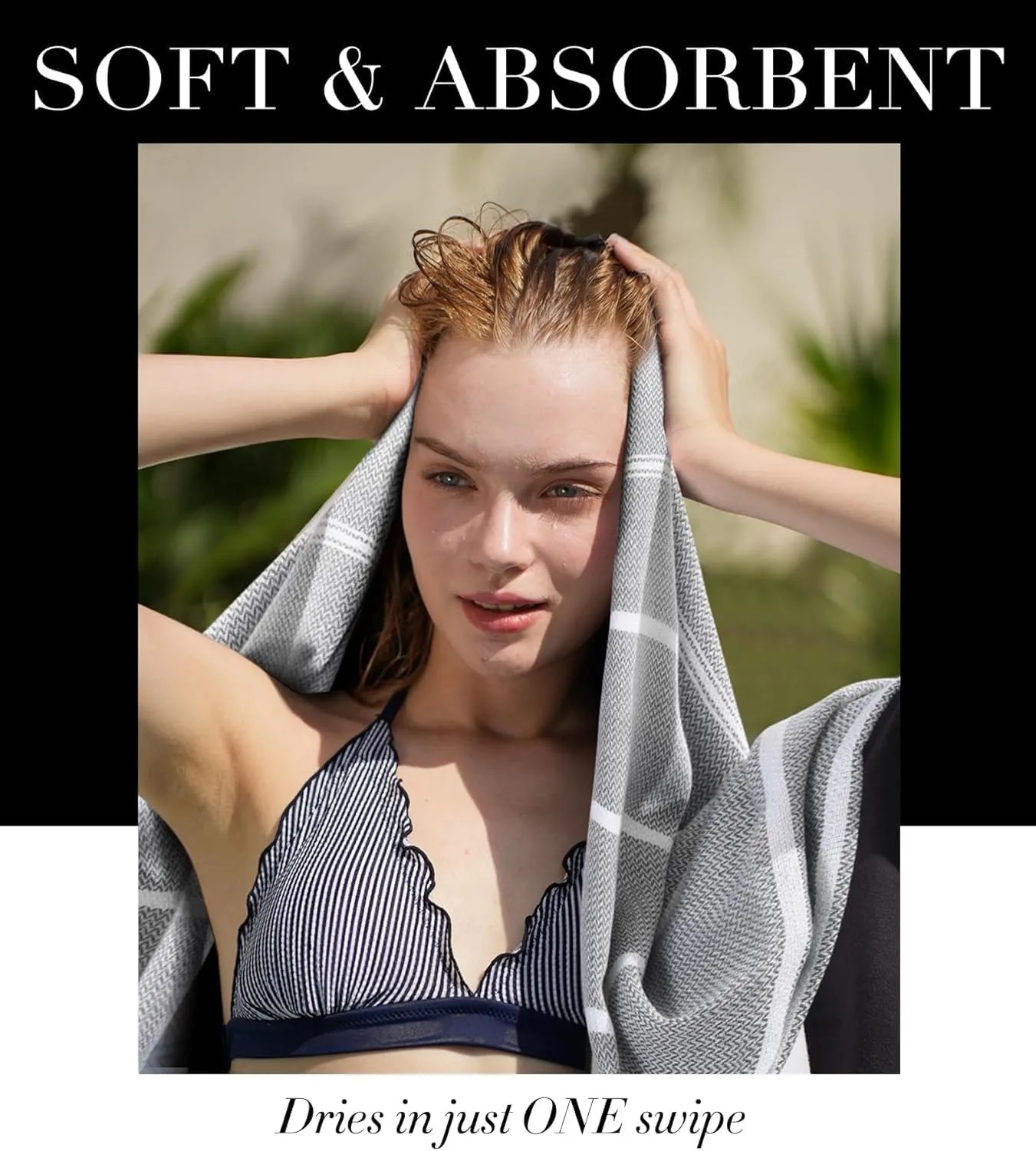 Oversized Bath Pool Swim Towel 2