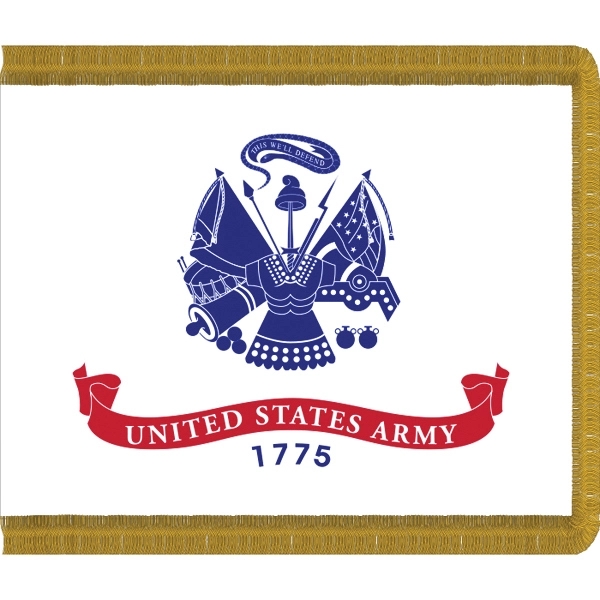 Army Personal Flags 3' x 4' w/Fringe 2