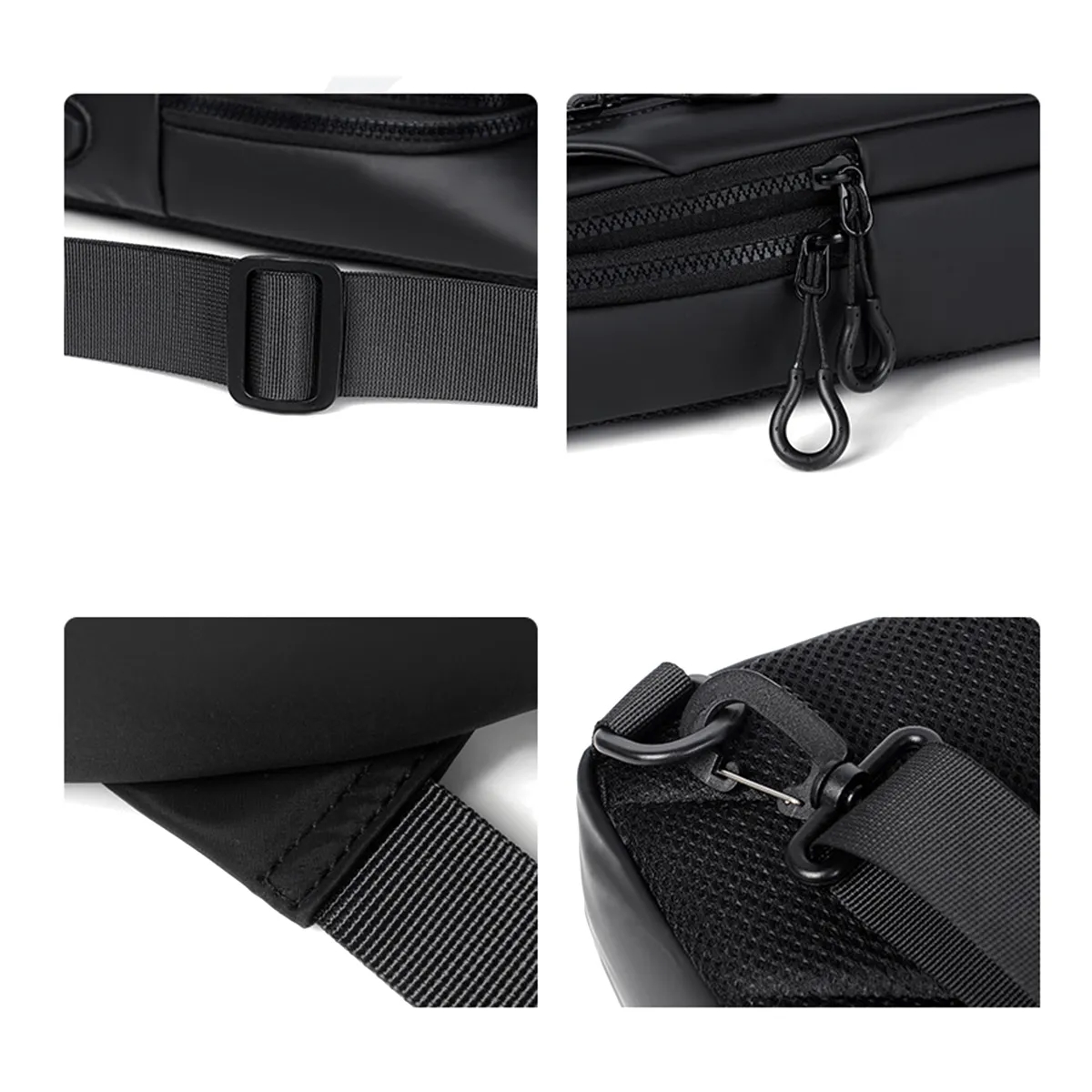 Anti-Theft Sleek Crossbody Sling Bag With USB Charging Port 3