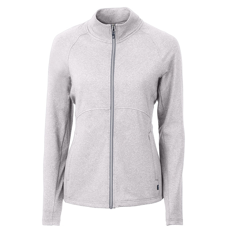 Cutter&Buck Ladies Adapt Eco Knit Heather Recycled Pullover 11