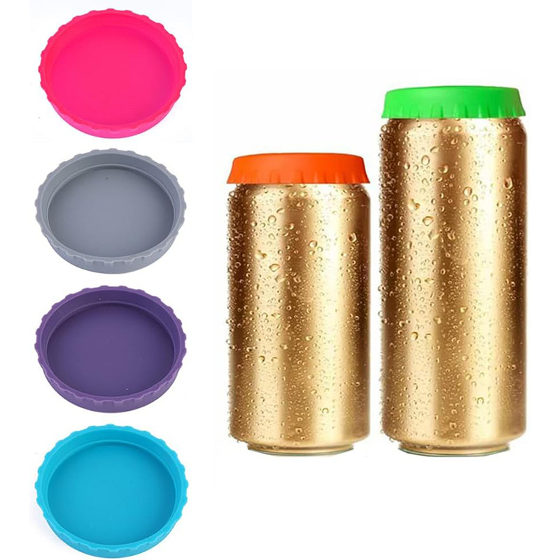Resealable Silicone Soda Can Lid 8
