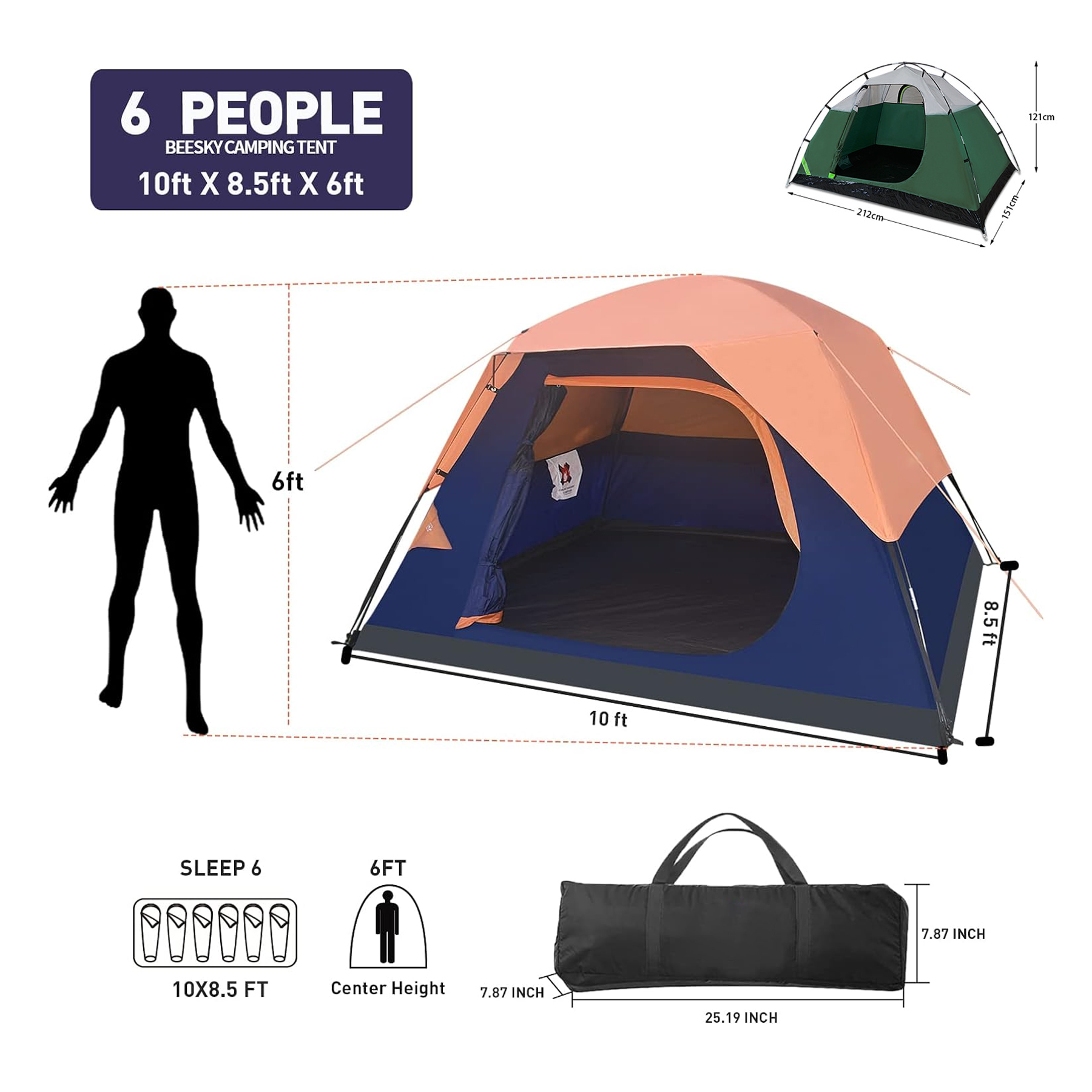 Waterproof Camping Tent 2